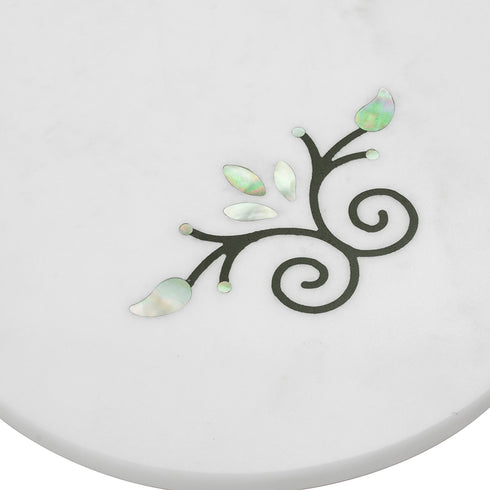 Stone Chopping Board with Abalone Shell Inlay